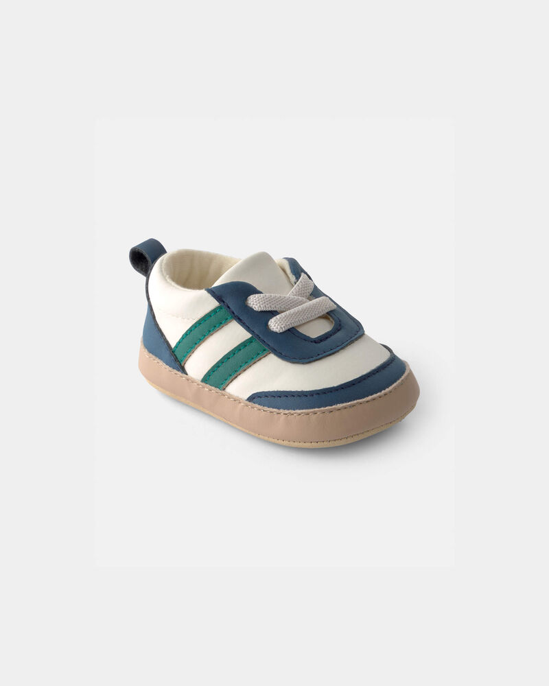B&eacute;b&eacute; gar&ccedil;on - Espadrilles de sport aux couleurs contrast&eacute;es - Bleu, image 1 sur 6 diapositives