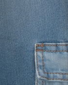 B&eacute;b&eacute; gar&ccedil;on - Jeans cargo &agrave; jambe droite - D&eacute;lav&eacute; moyen, image 4 sur 4 diapositives