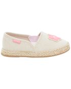 Toddler Flower Espadrilles, image 4 of 9 slides