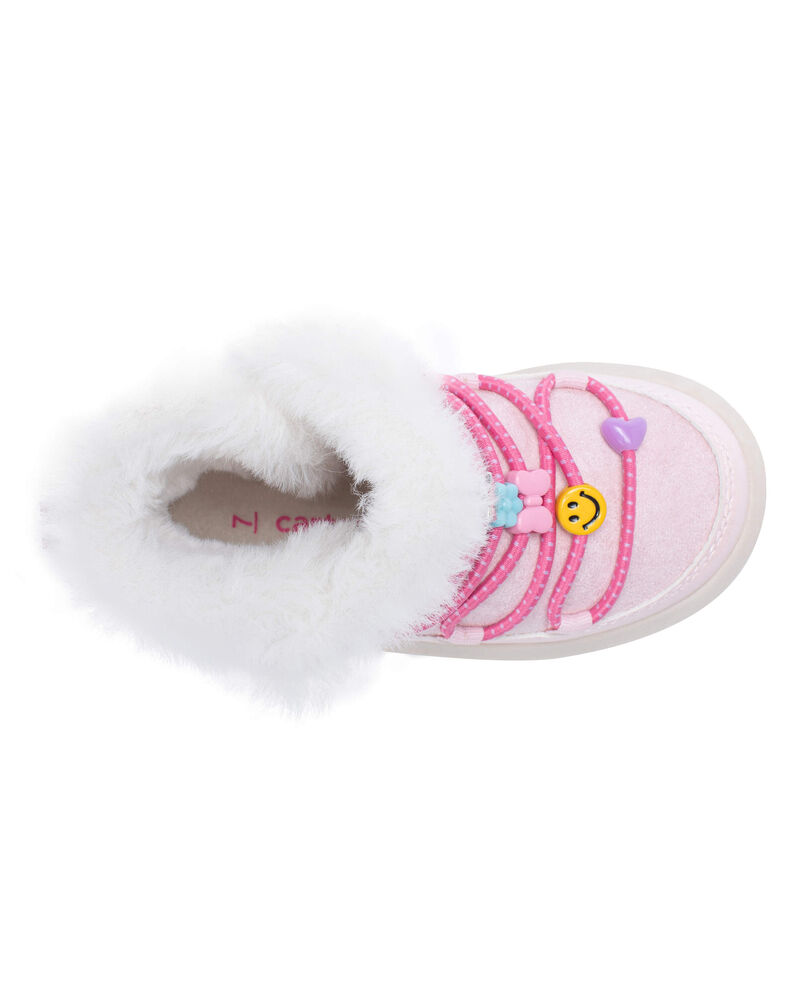 Tout-petit fille - Bottes de mode pour fille - Brun, image 3 sur 6 diapositives