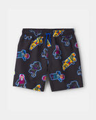 Boys Lego Fortnite Swim Trunks - Black, image 1 of 3 slides