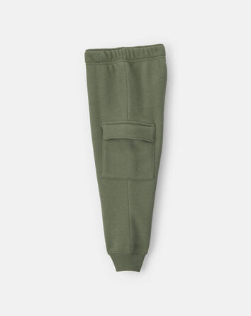 Tout-petit gar&ccedil;on - Ensemble 2 pi&egrave;ces haut &agrave; motif renard et pantalon en molleton &agrave; renard &ndash; Gris/Vert, 