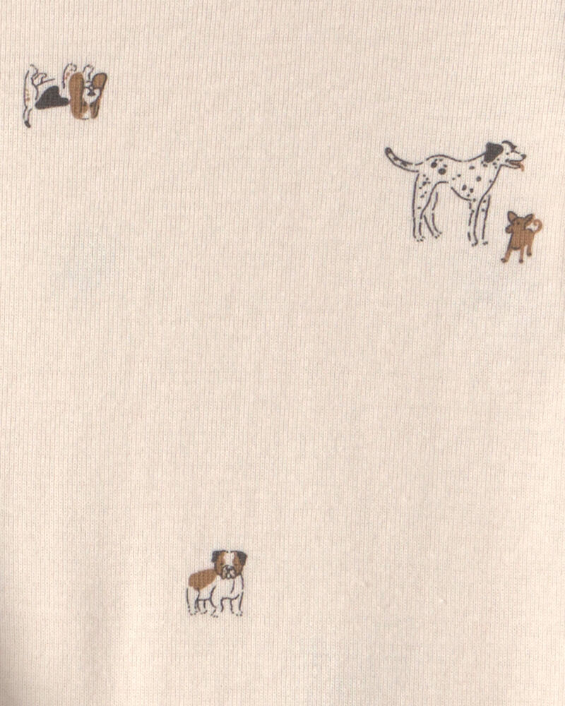 Baby Boy 3-Piece Cotton Sweater Layering Set - Cream, image 5 of 6 slides