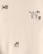 Baby Boy 3-Piece Cotton Sweater Layering Set - Cream, image 5 of 6 slides