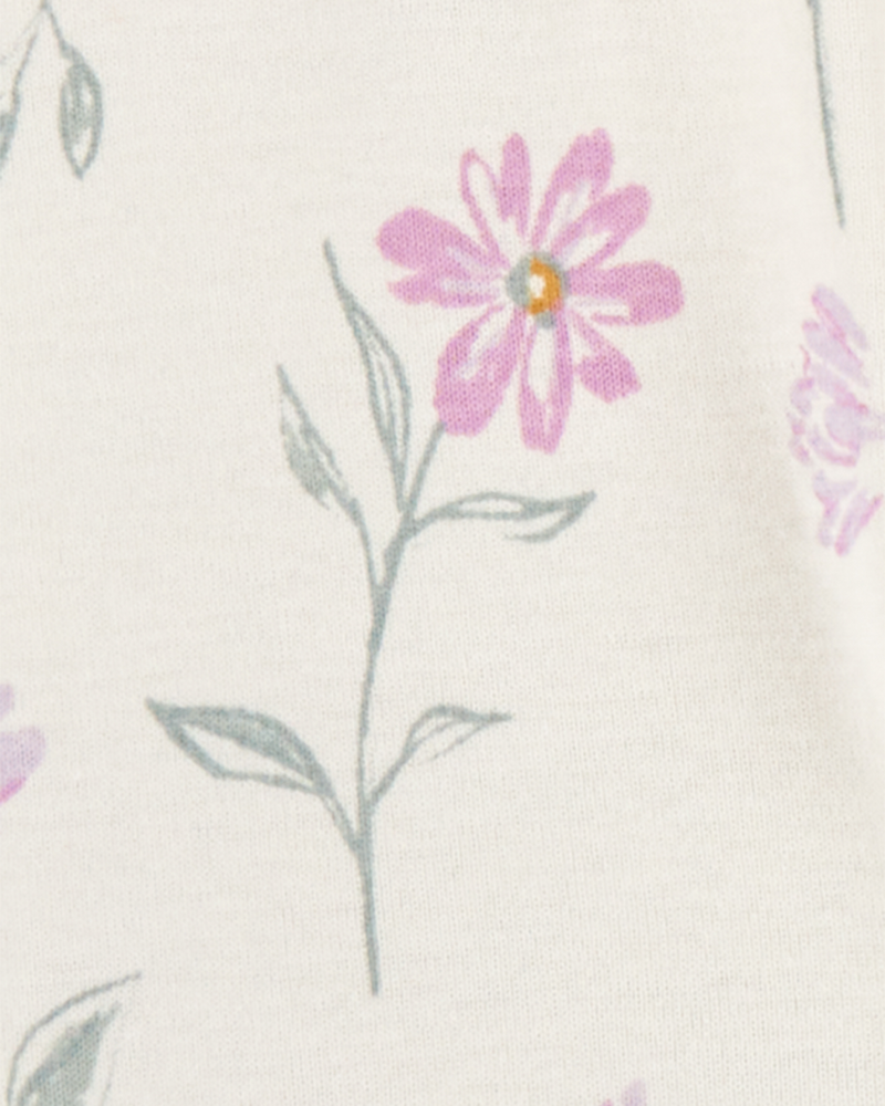 Baby 2-Pack Floral Pull-On Pants, image 4 of 5 slides