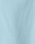 Girls Rib Top - Blue, image 2 of 3 slides