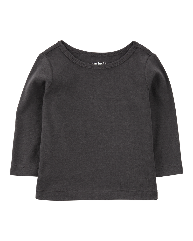 Baby 2-Piece Tee & Bow Corduroy Jumper & Tights Set, image 3 of 6 slides