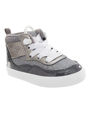 Enfant en bas âge Espadrilles de coupe haute à paillettes, 