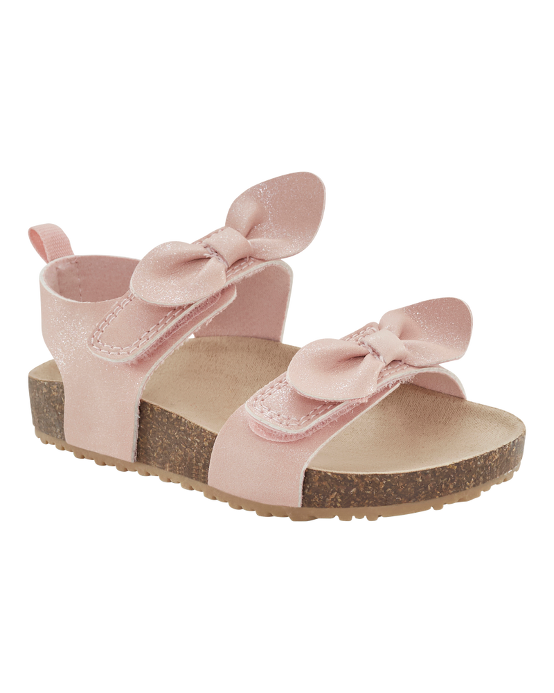 Toddler Strappy Casual Sandals - Pink, image 1 of 7 slides