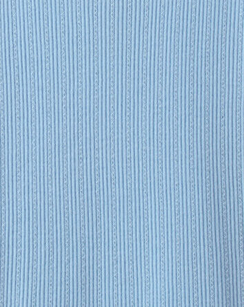 Filles - D&eacute;bardeur c&ocirc;tel&eacute; &agrave; volants - Bleu, 