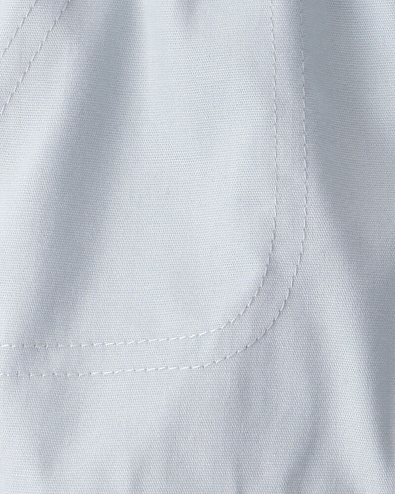 Baby Boy 2-Piece Top & Short Set - Blue, image 3 of 4 slides