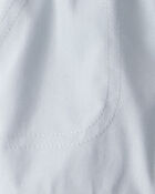 Baby Boy 2-Piece Top & Short Set - Blue, image 3 of 4 slides