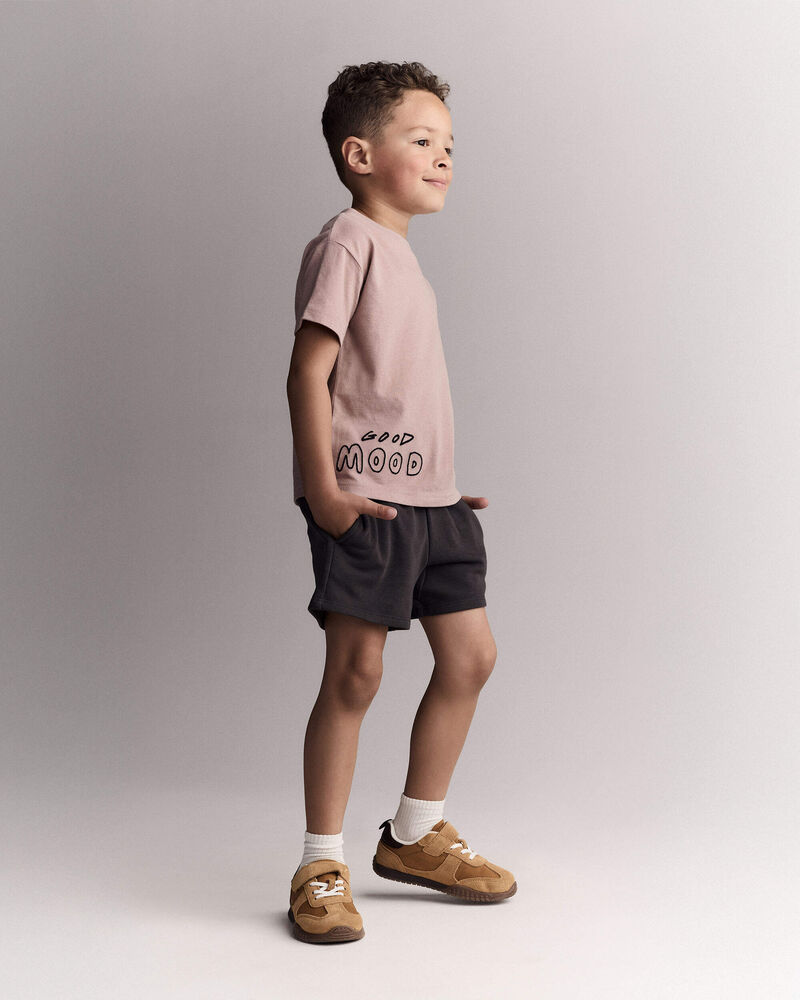 Tout-petit - T-shirt d&eacute;contract&eacute; - Mauve, image 1 sur 6 diapositives