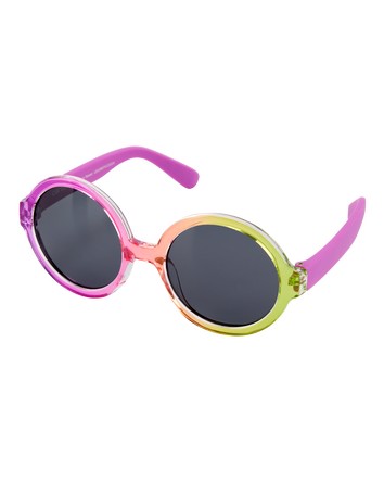 Baby Ombré Round Sunglasses, 