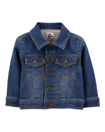Baby Classic Knit-Like Denim Jacket, 