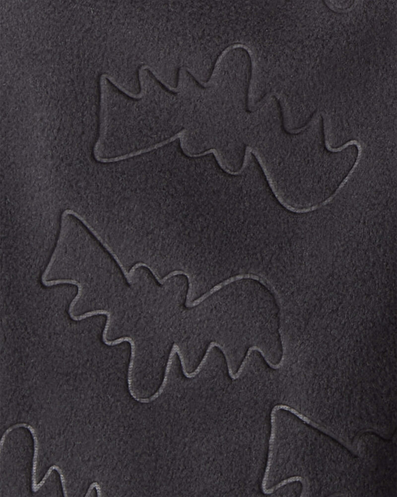 Baby 2-Piece Halloween Ghost Pullover Sweatshirt & Jogger Set - Orange/Black, image 4 of 6 slides