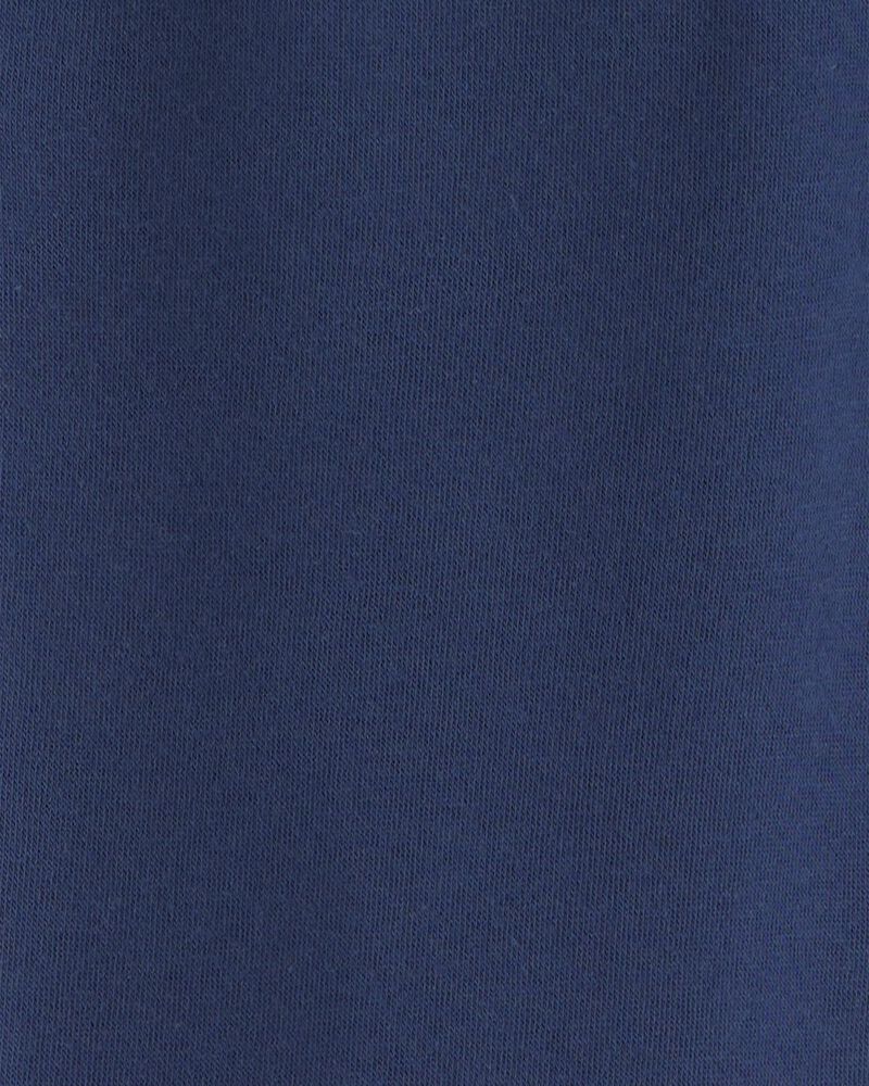 Boys Fleece Joggers - Navy Blue, image 3 of 4 slides