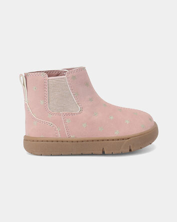 Baby Girl Every Step® First Walker Boots - Pink, 