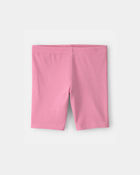 Girls Solid Bike Shorts - Pink, image 1 of 4 slides