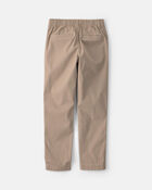 Girls Skinny Uniform Pants - Khaki, image 2 of 4 slides