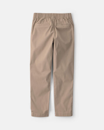 Girls Skinny Uniform Pants - Khaki, 
