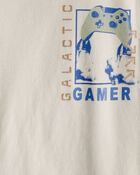 Boys Galactic Gamer Long-Sleeve Tee - Cream, image 3 of 5 slides
