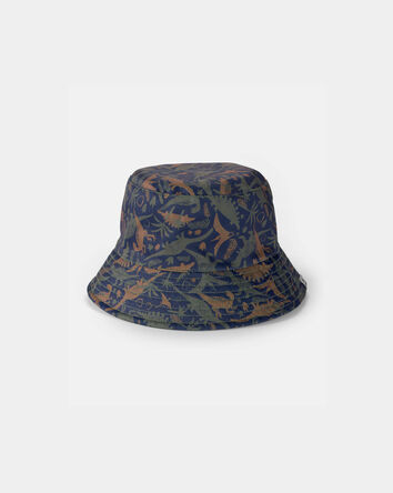 Gar&ccedil;ons - Chapeau cloche r&eacute;versible imperm&eacute;able Kombi pour gar&ccedil;on - Basilic, 