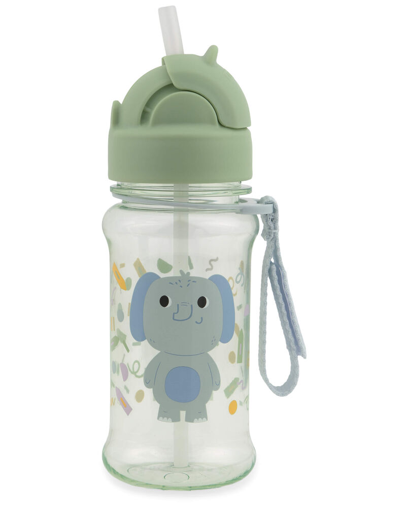 Besties Squad Straw Bottle With Tritan&trade; Renew - Elephant, image 2 of 2 slides