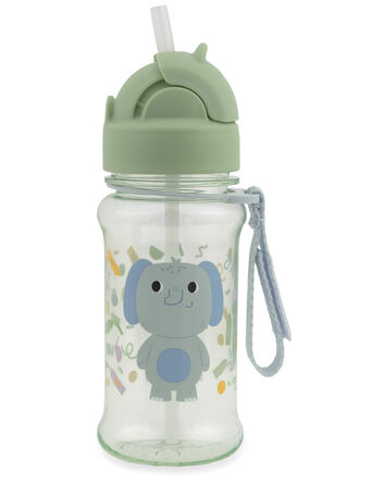 Bouteille &agrave; paille Beasties Squad avec Tritan&trade; Renew - &Eacute;l&eacute;phant, 