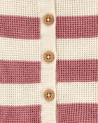 Baby 2-Piece Striped Cardigan & Pant Set, image 2 of 3 slides