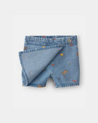 Baby Girl Pixar&copy; Toy Story Chambray Skort - Medium Wash, image 2 of 5 slides