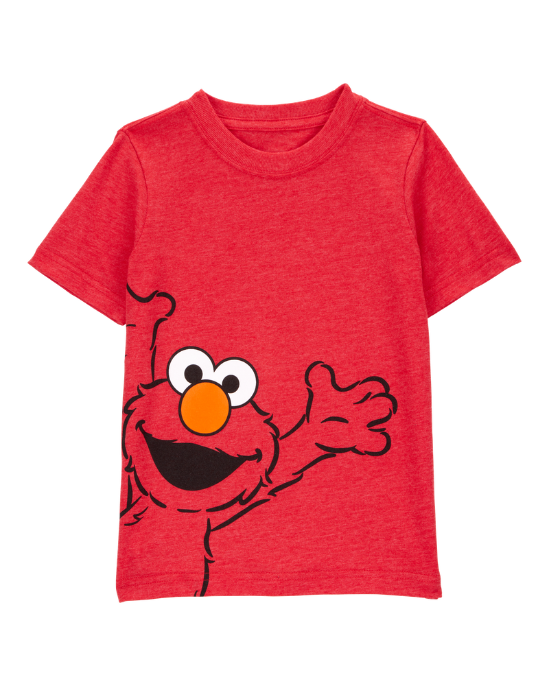 Toddler Sesame Street™ Elmo Short-Sleeve Graphic Tee - Red, image 1 of 2 slides