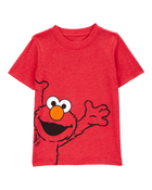 Toddler Sesame Street™ Elmo Short-Sleeve Graphic Tee - Red, image 1 of 2 slides
