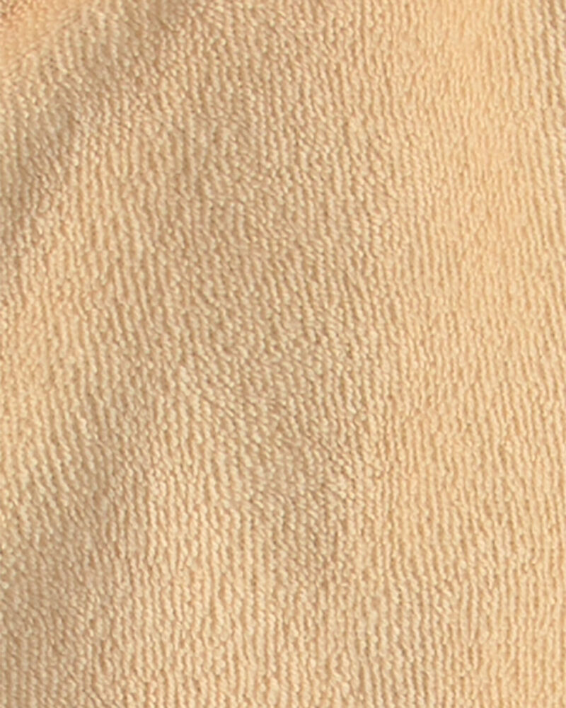 B&eacute;b&eacute; - Ensemble 3 pi&egrave;ces &agrave; superposer haut &agrave; manches courtes en tissu &eacute;ponge &agrave; motif lion - Jaune, image 5 sur 7 diapositives