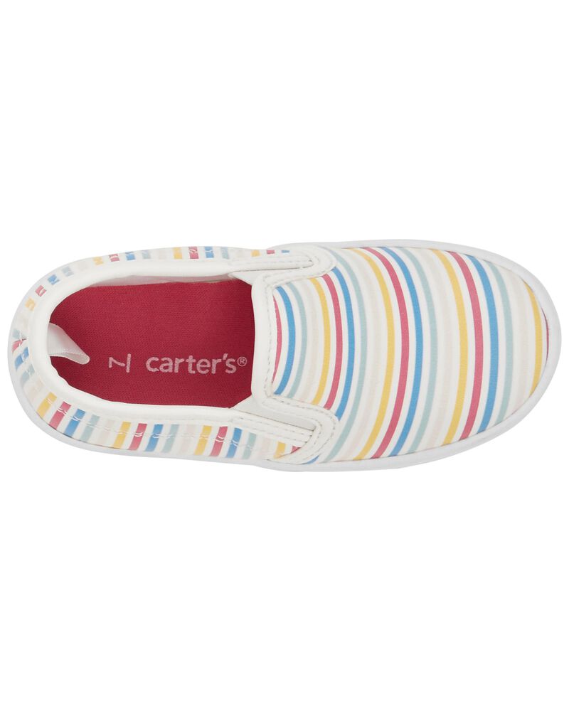 Enfant en bas âge Espadrilles tout-aller rayées Carter’s , image 4 sur 7 diapositives
