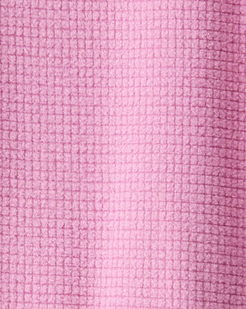 Tout-petit fille - Pyjama en polaire &agrave; manches longues, coupe ample, une pi&egrave;ce - Rose, 