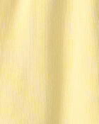 Filles - Haut &agrave; motif ajour&eacute; - Jaune, image 2 sur 2 diapositives
