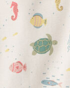 Baby 2-Piece Organic Cotton Pyjamas in Under the Sea, image 3 of 4 slides