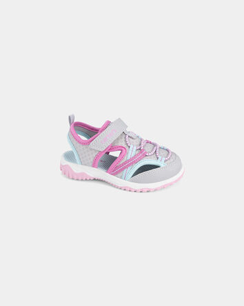 Toddler Girl Sandals - Grey, 