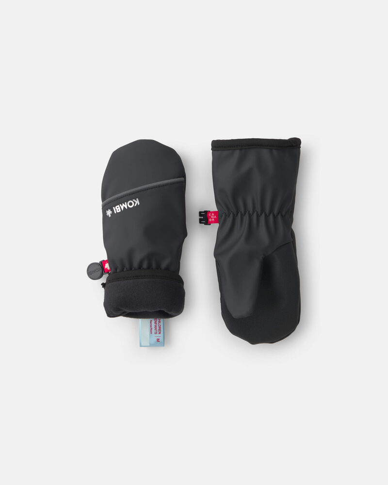 Toddler Boy Kombi Drop Mitt - Black , image 2 of 2 slides