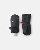 Toddler Boy Kombi Drop Mitt - Black , image 2 of 2 slides