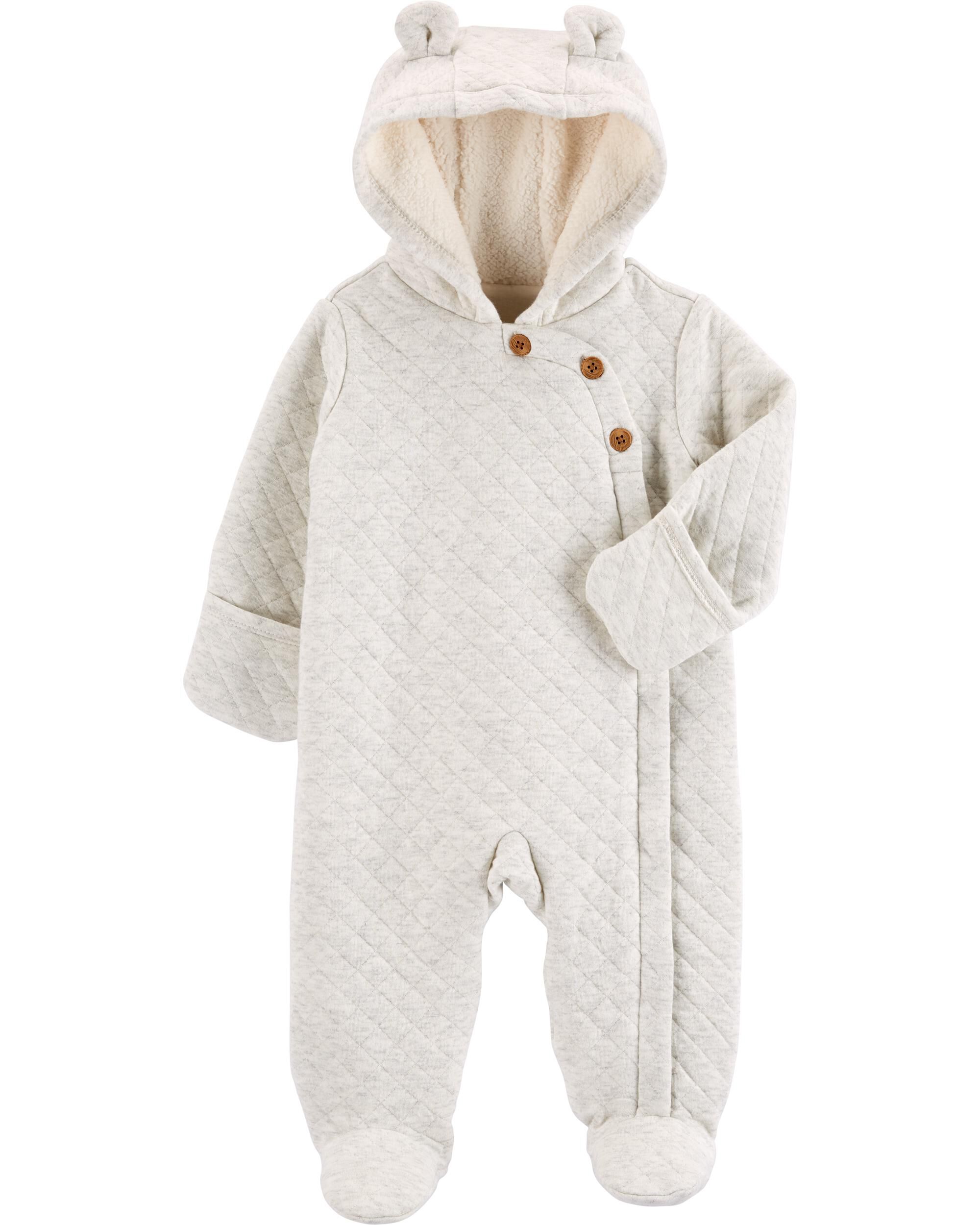 Baby boy carter's sherpa bunting pram store