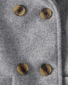 Girls Long-Sleeve Fashion Jacket - Grey, image 4 of 5 slides