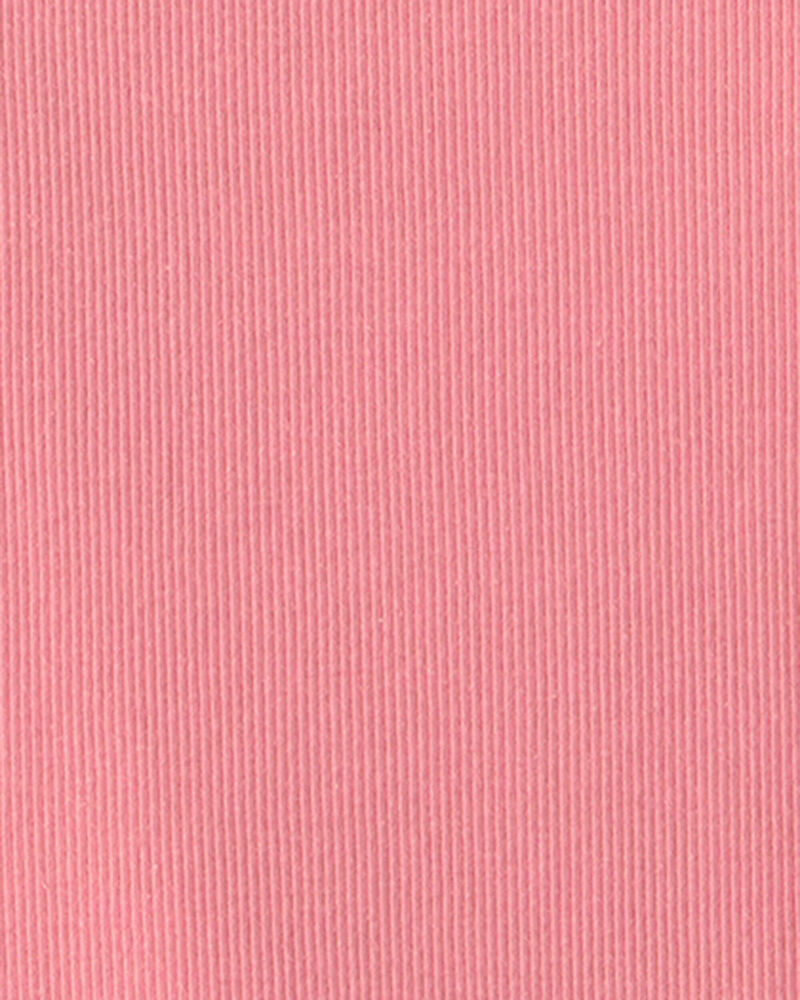 Filles - D&eacute;bardeur avec n&oelig;ud &agrave; carreaux sur les bretelles - Rose, image 2 sur 2 diapositives