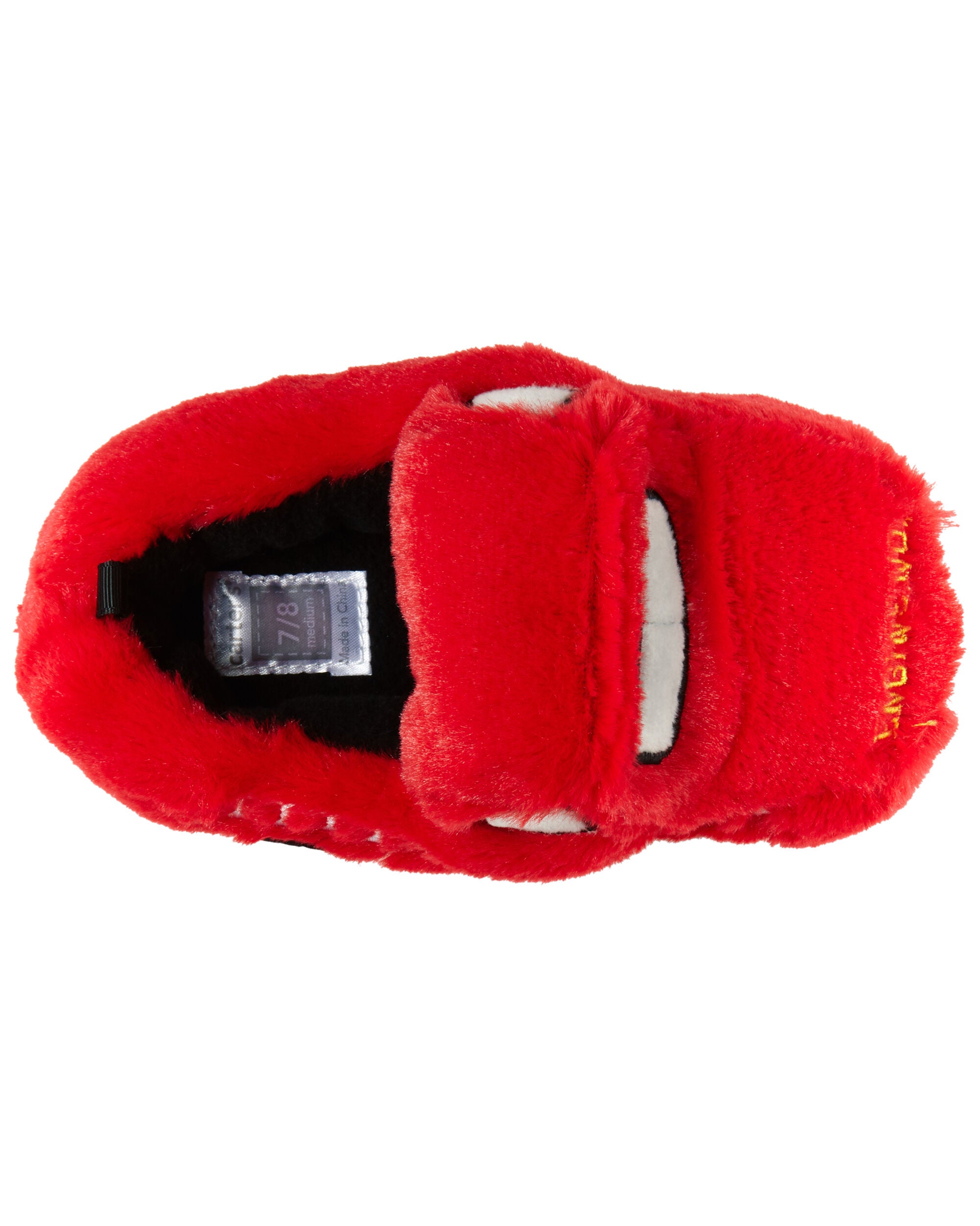 Carter's fire shop truck slippers