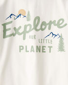 Toddler Organic Cotton Let's Explore Long-Sleeve Tee, image 5 of 7 slides