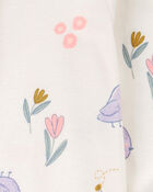 Baby Purple Bird 3-Piece Sleeper Set, image 3 of 5 slides