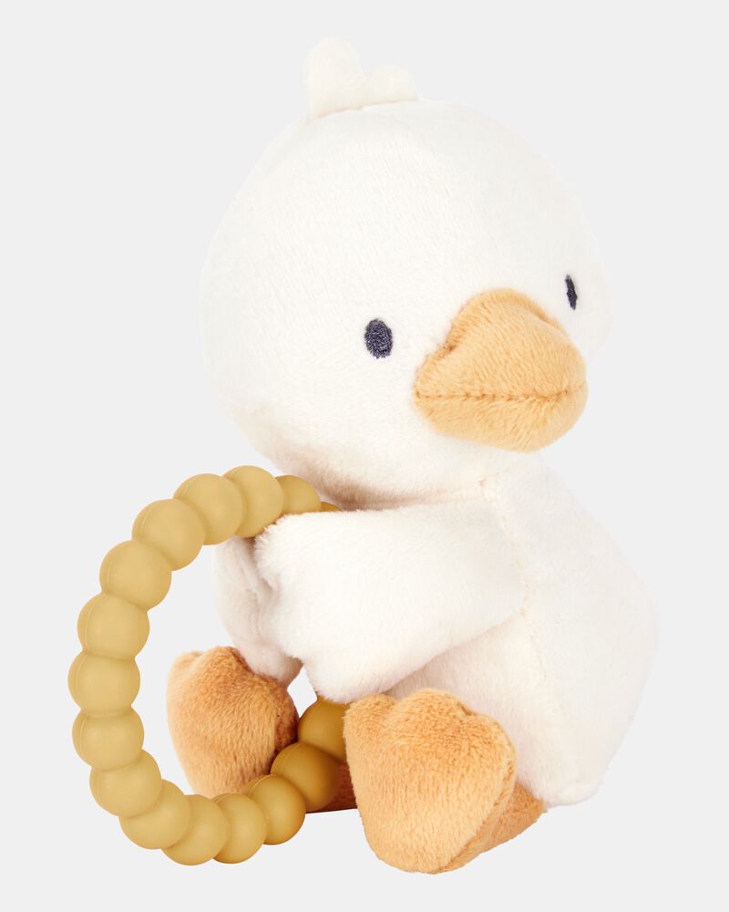 B&eacute;b&eacute; Poussin en peluche avec jouet de dentition, image 1 sur 1 diapositives