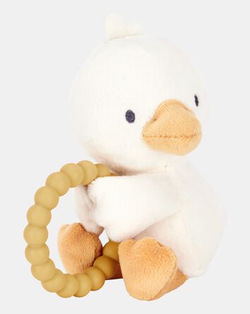 B&eacute;b&eacute; Poussin en peluche avec jouet de dentition, 