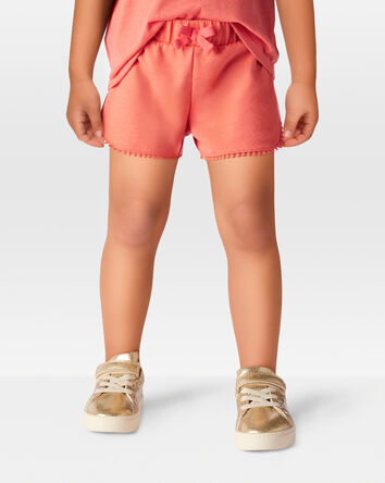 Toddler Pom Pom Dolphin Shorts, 